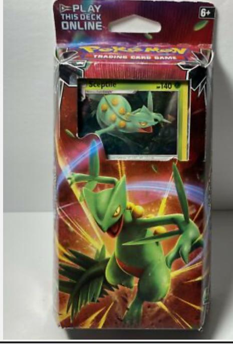 Pokemon celestial storm theme deck sceptile, Ophalen of Verzenden, Zo goed als nieuw, Speeldeck