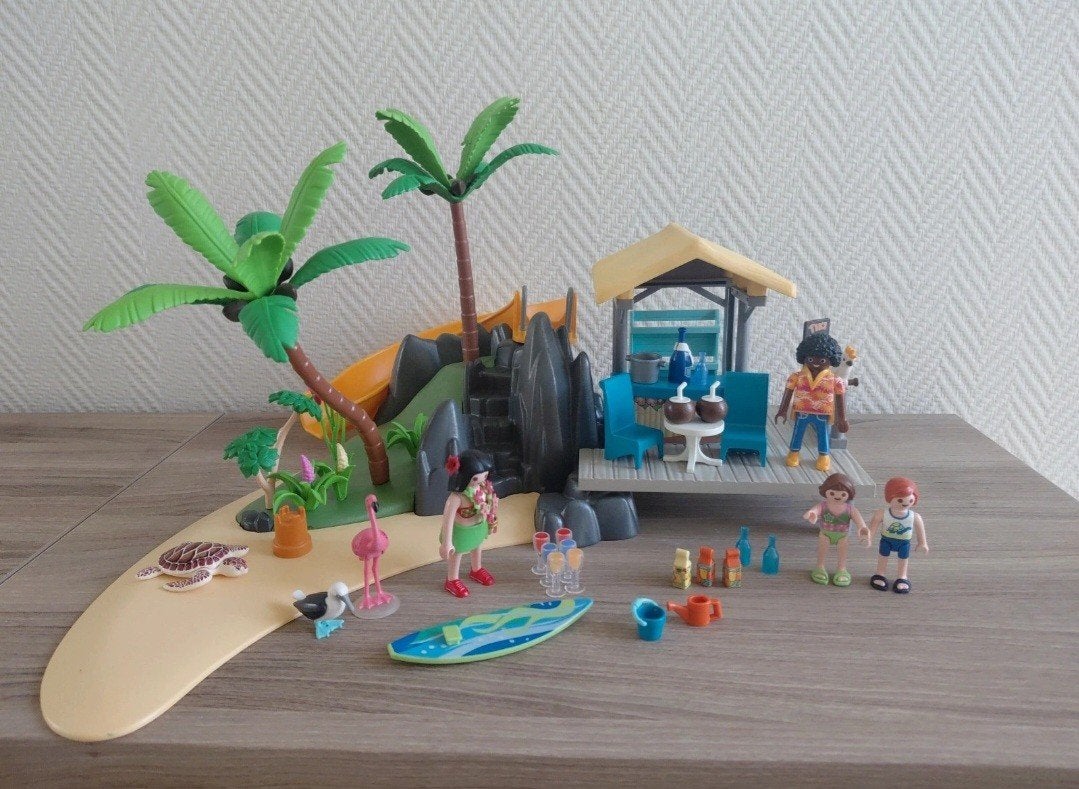 PLAYMOBIL 6979 Strandpaviljoen - Zo goed als compleet