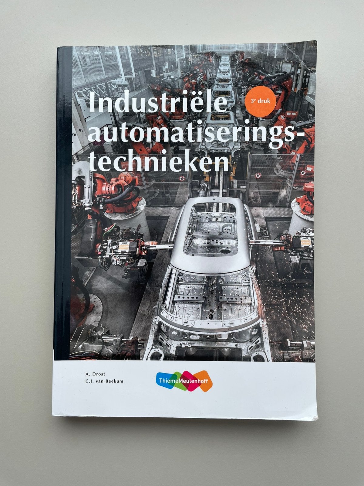 Industriële automatiseringstechnieken 3e druk, Ophalen of Verzenden, Zo goed als nieuw