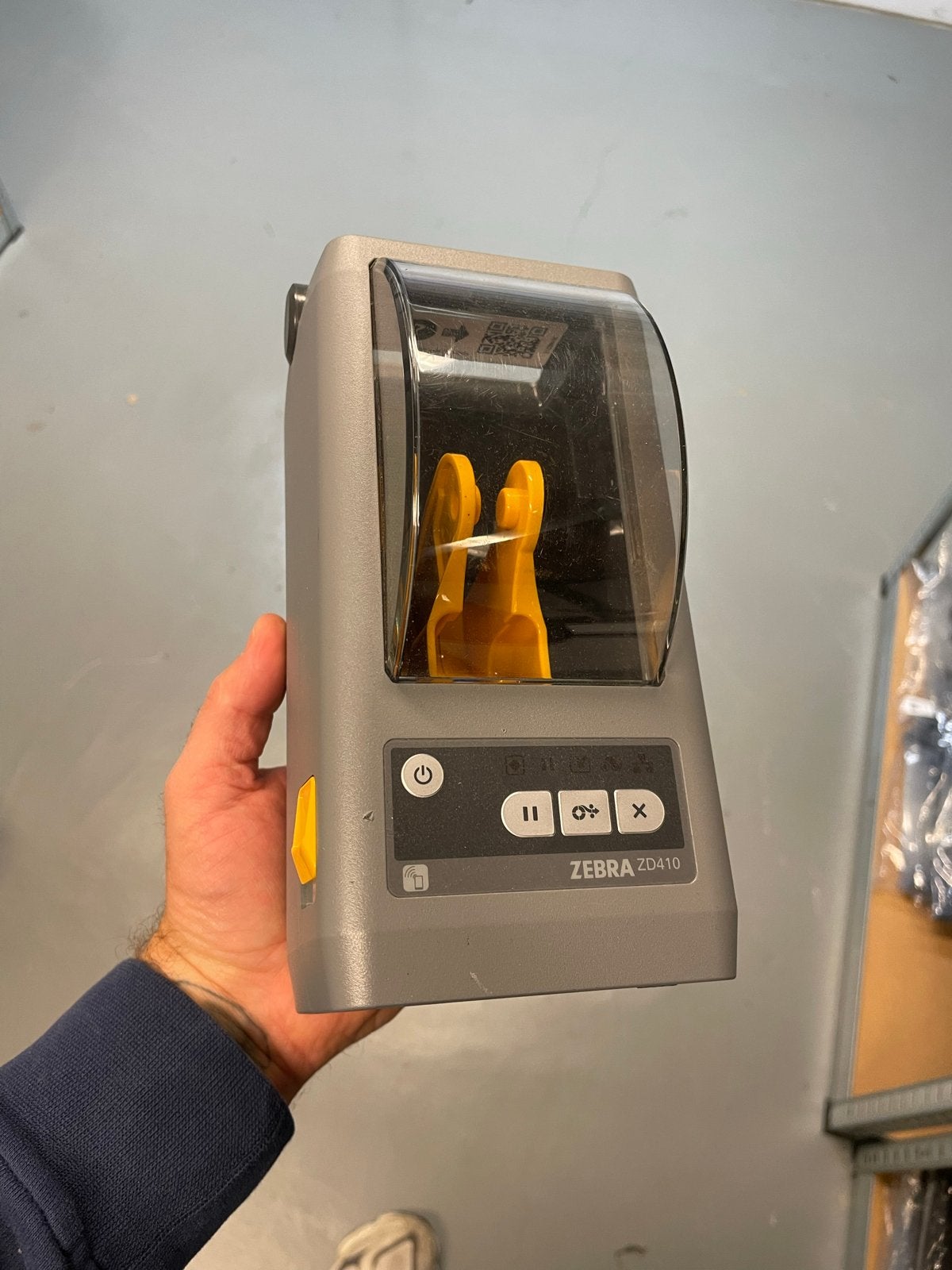 Zebra ZD410 Labelprinter - Zo goed als nieuw, Computers en Software, Zwart-en-wit printen, Printer, Ophalen of Verzenden, Zo goed als nieuw