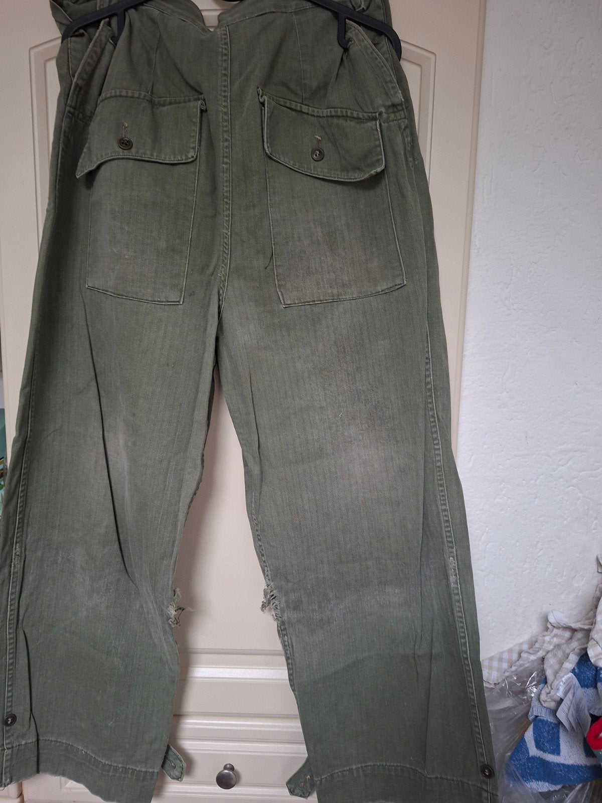 Originele WAC HBT Broek Maat M, Verzamelen, Ophalen