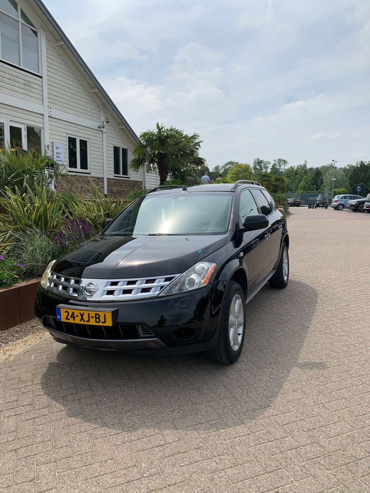 Nissan Murano 2006 Zwart, Auto's, Zwart, 234 pk, Leder, Vierwielaandrijving