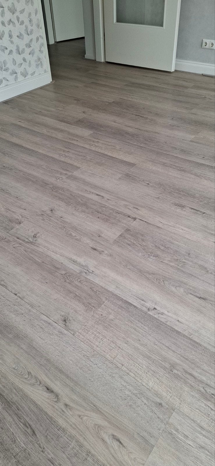 A-merk laminaat vloer 60m2         breed 25cm, 50 tot 150 cm, Ophalen of Verzenden, 10 m² of meer, 10 tot 30 cm