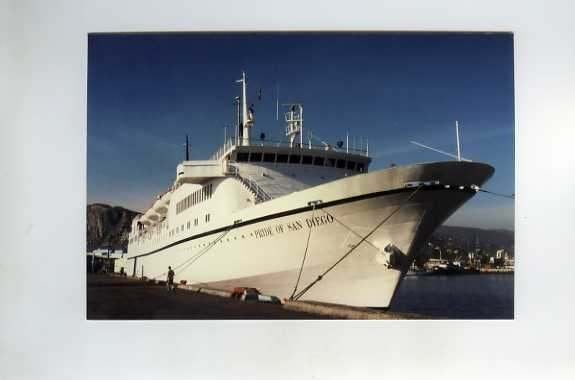 scheepvaart-foto-pride of san diego, Ophalen of Verzenden, Zo goed als nieuw, Motorboot, Boek of Tijdschrift