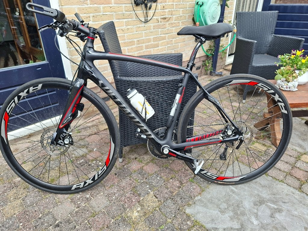 Zeer mooie race/sportfiets van carbon, Overige merken, 53 tot 56 cm, Ophalen of Verzenden, Meer dan 20 versnellingen