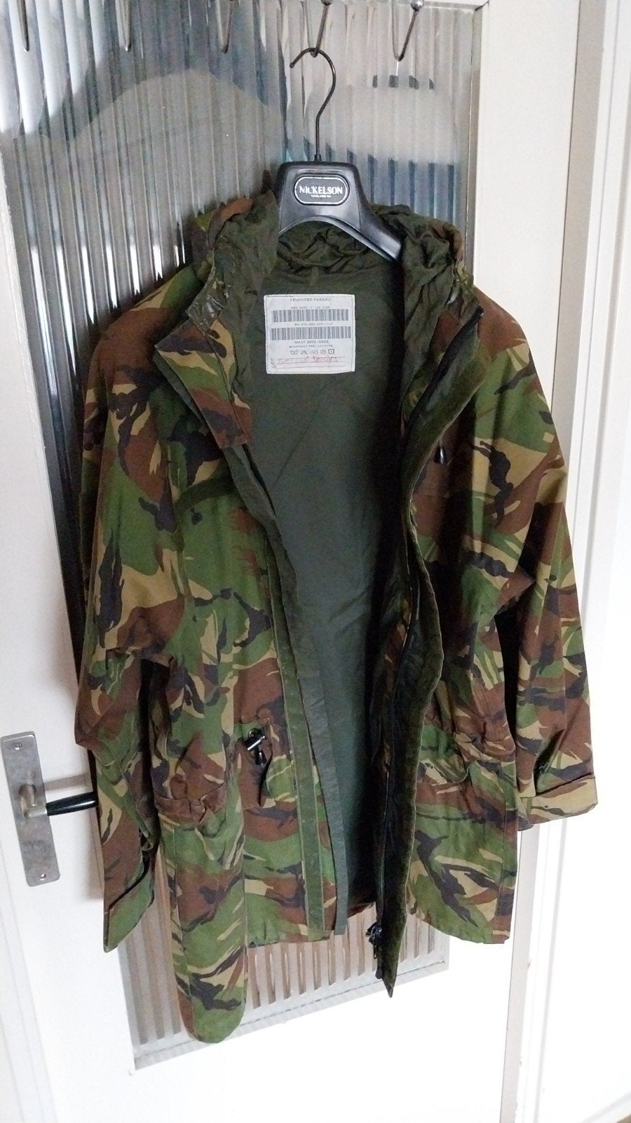Nederlands legerparka (lichte slijtage), Verzamelen, Militaria | Algemeen, Verzenden, Landmacht, Nederland, Kleding of Schoenen