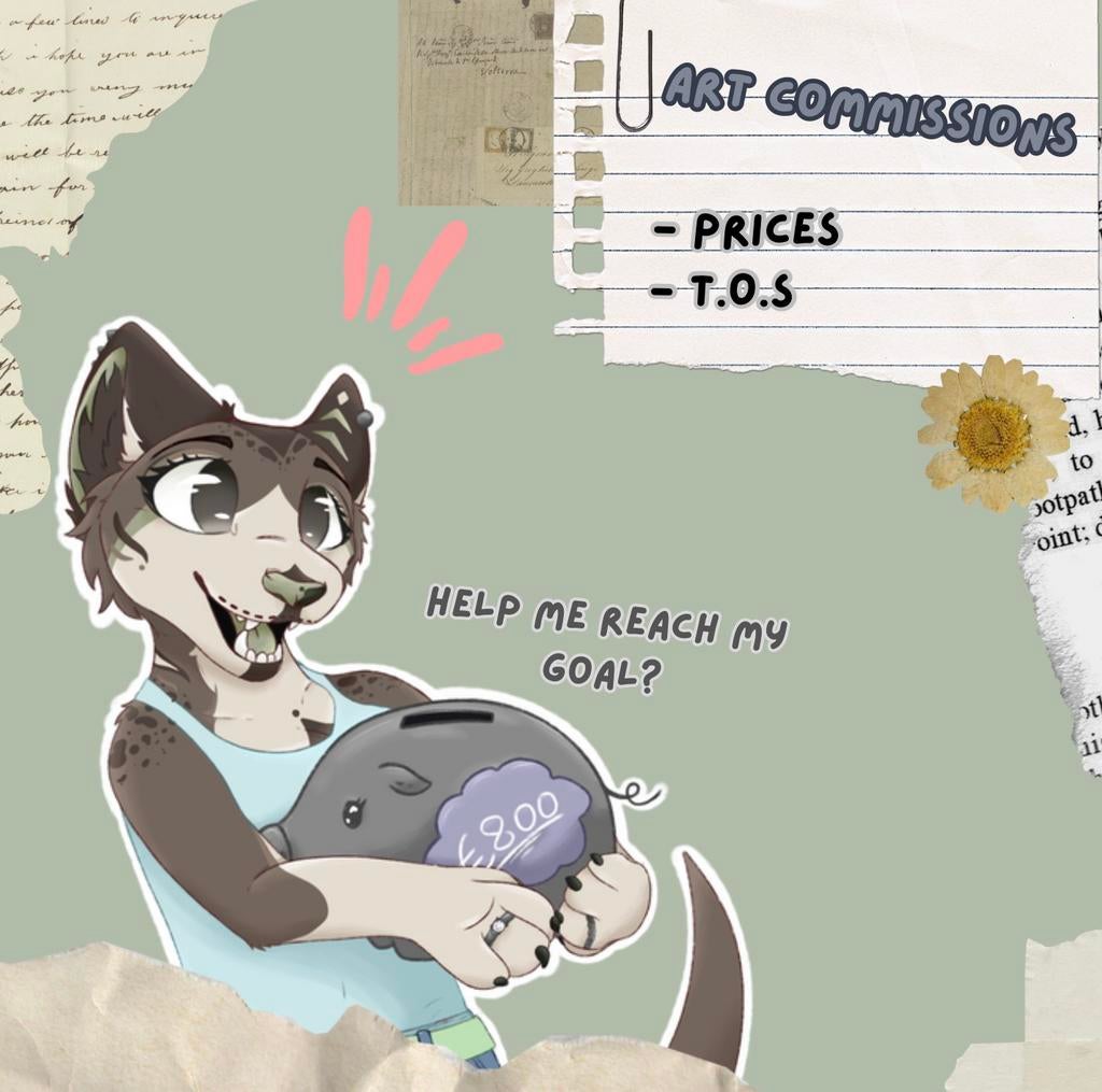 Fursuit art commisions updated, Hobby en Vrije tijd, Kostuums, Theaterbenodigdheden en LARP, Verzenden, Nieuw