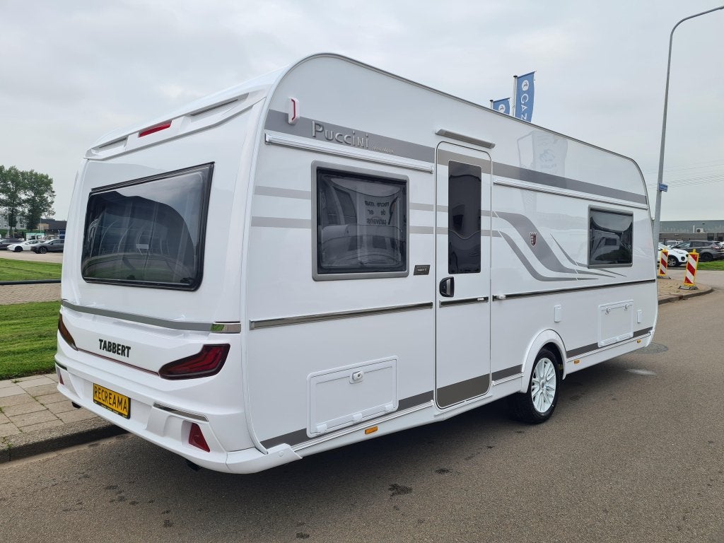 Tabbert Puccini 550 E Finest Edition, Caravans en Kamperen, Reservewiel, Rondzit, Tabbert, Bedrijf