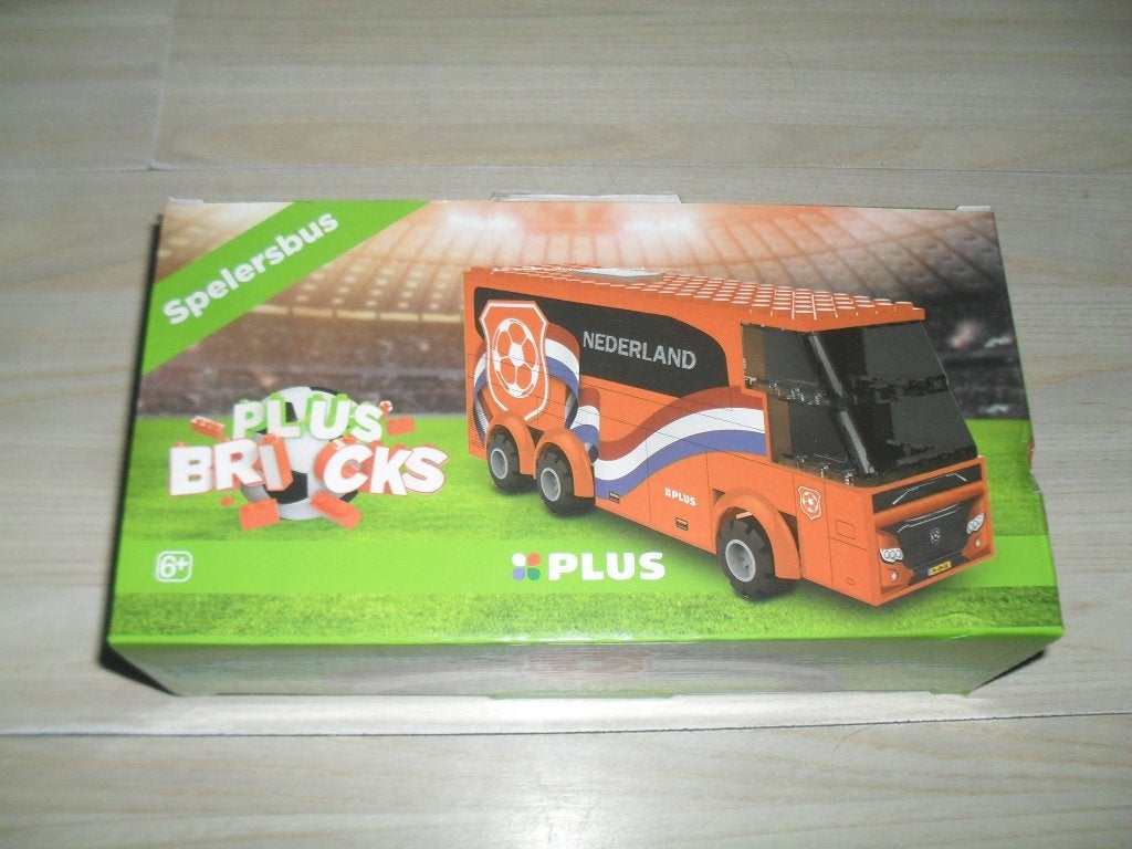 Spelersbus bricks nieuw, Kinderen en Baby's, Speelgoed | Bouwstenen, Ophalen, Nieuw, Overige merken