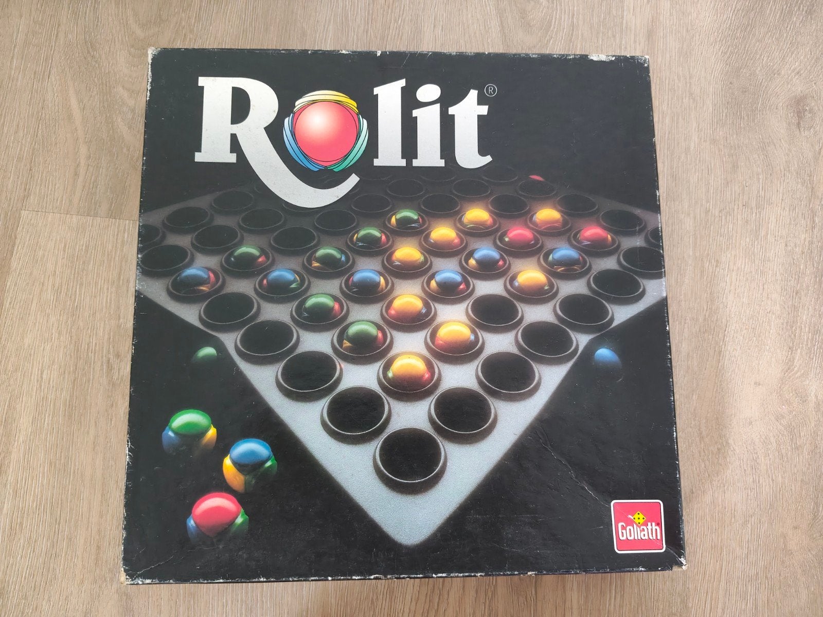 Rolit bordspel van Goliath, Drie of vier spelers, Ophalen of Verzenden, Gebruikt, Goliath