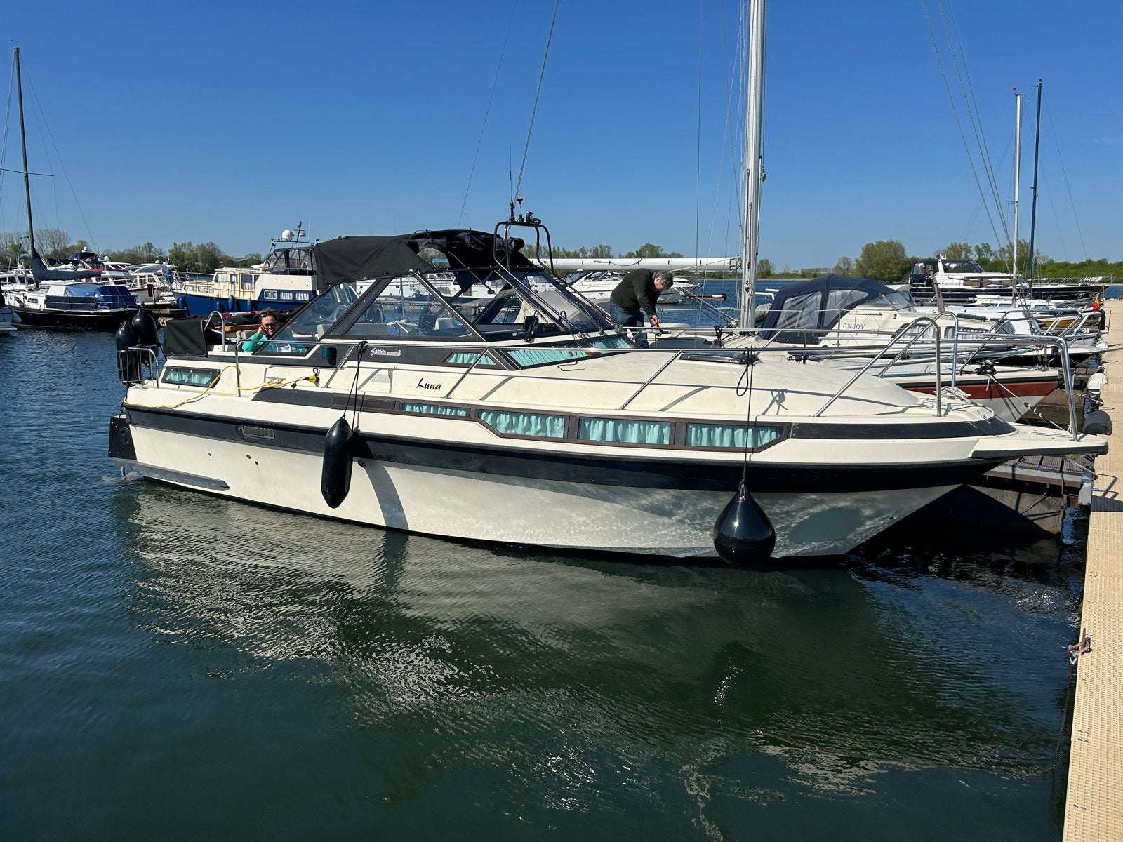 Scand 27 motorjacht - Comfortabel en compleet, Watersport en Boten, Motorboten en Motorjachten, Ophalen, Overige merken, Gebruikt
