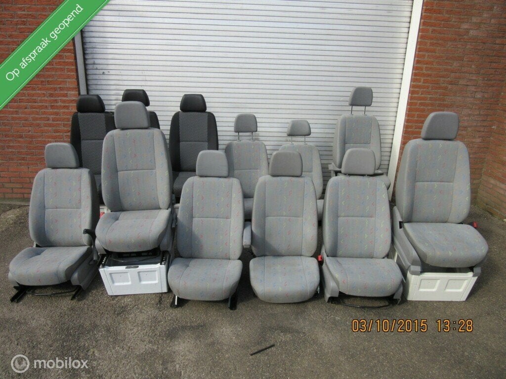 Stoel bestuurders- bijrijdersstoel VW Crafter bj '06-'17, Gebruikt, Volkswagen, Ophalen of Verzenden, Volkswagen