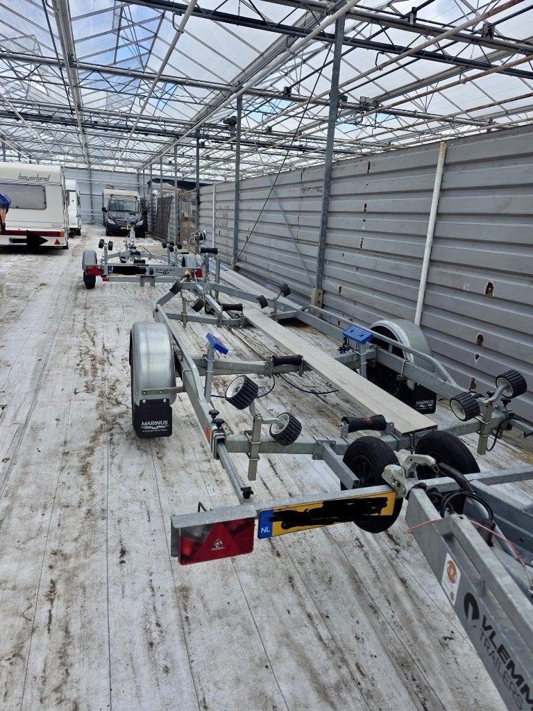 Freewheel boottrailer: geremd verstelbaar 1800kg, Ophalen, Gebruikt, 1500 tot 3000 kg, Sloepentrailer