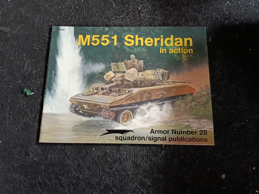 M551 Sheridan in action, Ophalen of Verzenden, 1945 tot heden, Gelezen, Landmacht