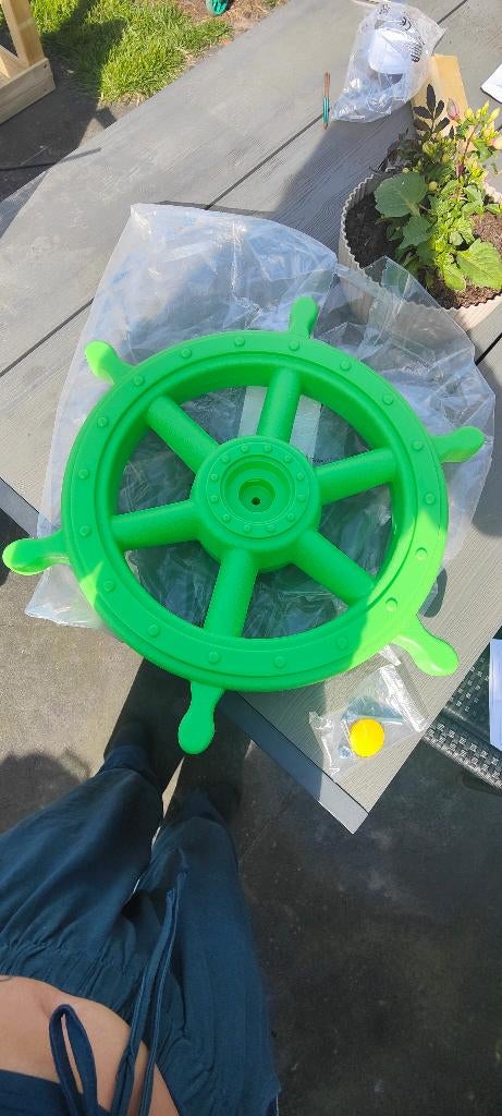 Piratenstuur groot limoen groen, Ophalen of Verzenden, Nieuw, Aanbouwonderdeel
