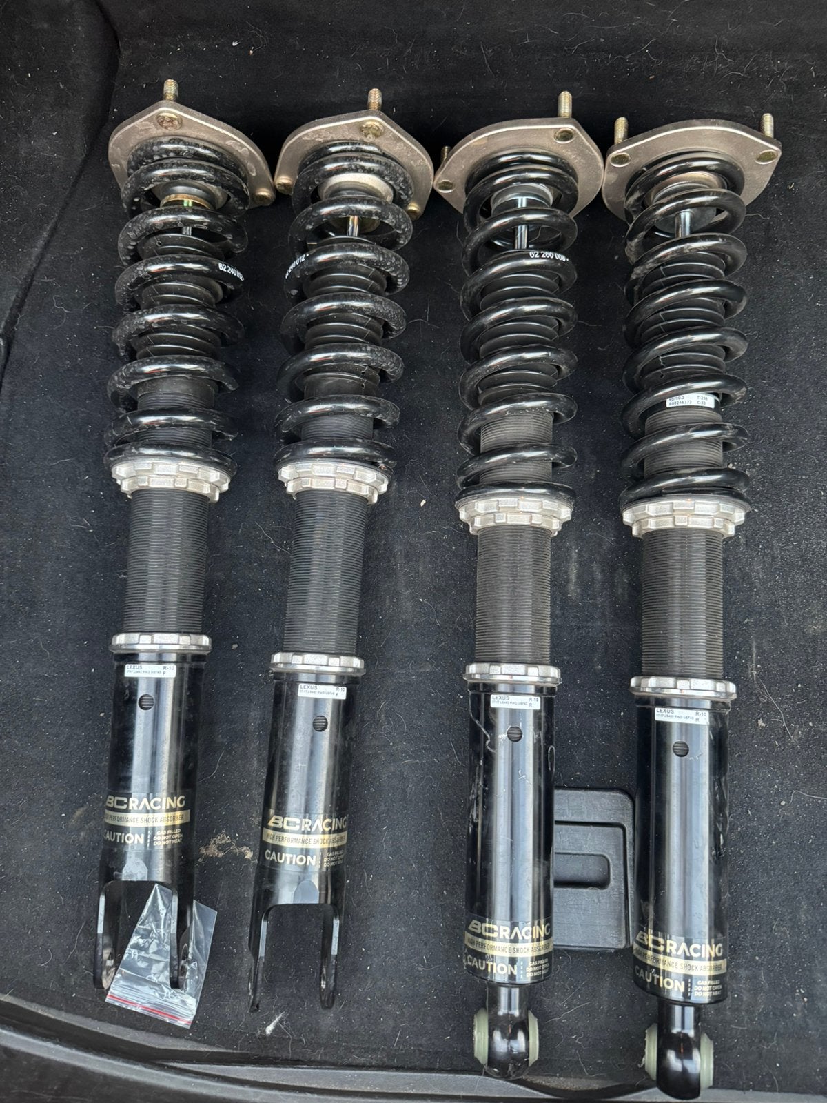 BC Racing Schroefset Lexus LS460, Auto-onderdelen, Ophalen, Gebruikt, Lexus