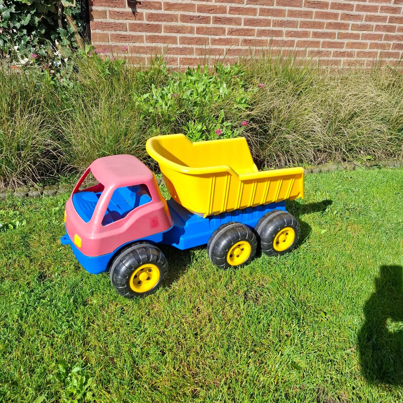 DANTOY mega reuzen kiepvrachtwagen 84 cm lang, Ophalen of Verzenden, Gebruikt, Overige typen