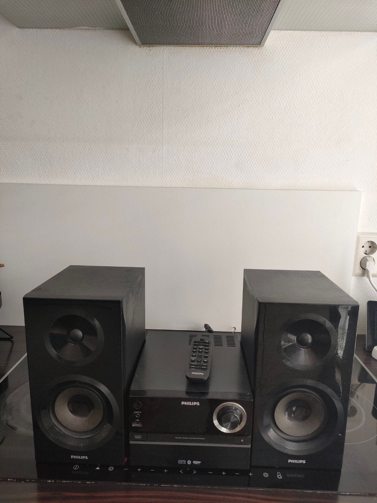 Philips Microset met CD-speler, Tuner en Speakers, Philips, Gebruikt, Tuner of Radio, Ophalen of Verzenden