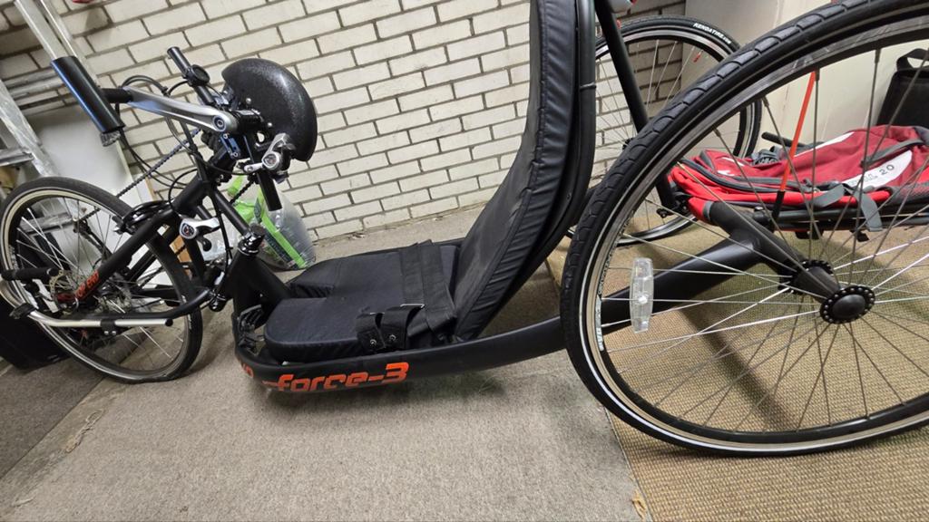 Top End Force-3 Handbike, Ophalen, Gebruikt, Verstelbare zitting, Top End