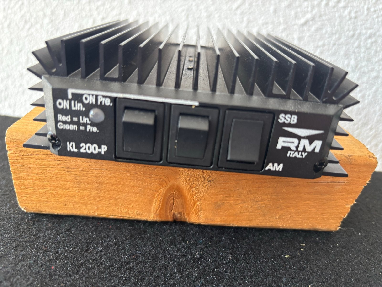 RM Italy KL 200-P CB Radio Lineaire Versterker, Ophalen, Gebruikt, Zender
