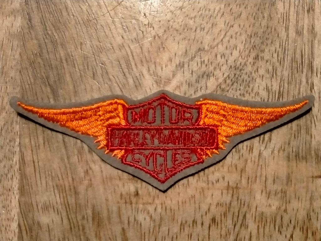 Harley Davidson motor cycles biker patch kleding embleem 8, Verzenden, Nieuw, Auto's