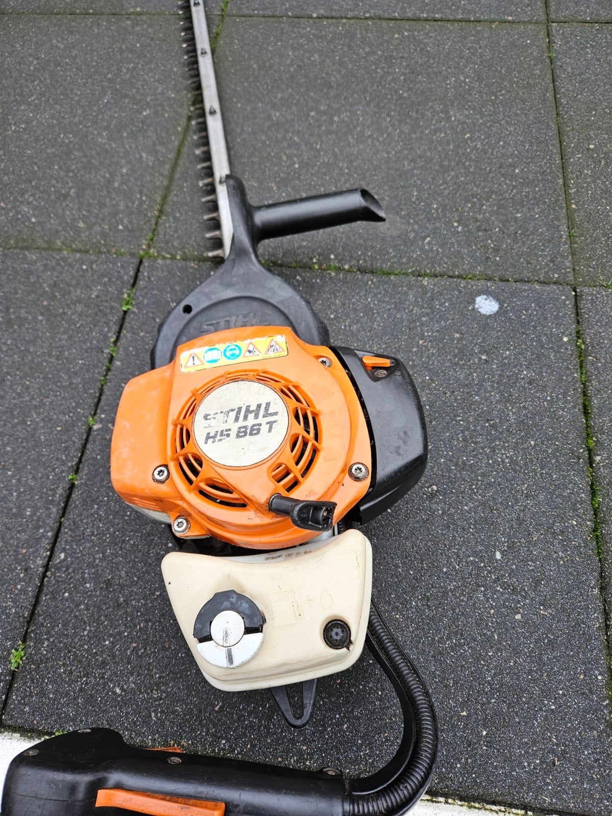 Stihl heggenschaar HS 86T, Tuin en Terras, Ophalen, Gebruikt, Benzine, STIHL