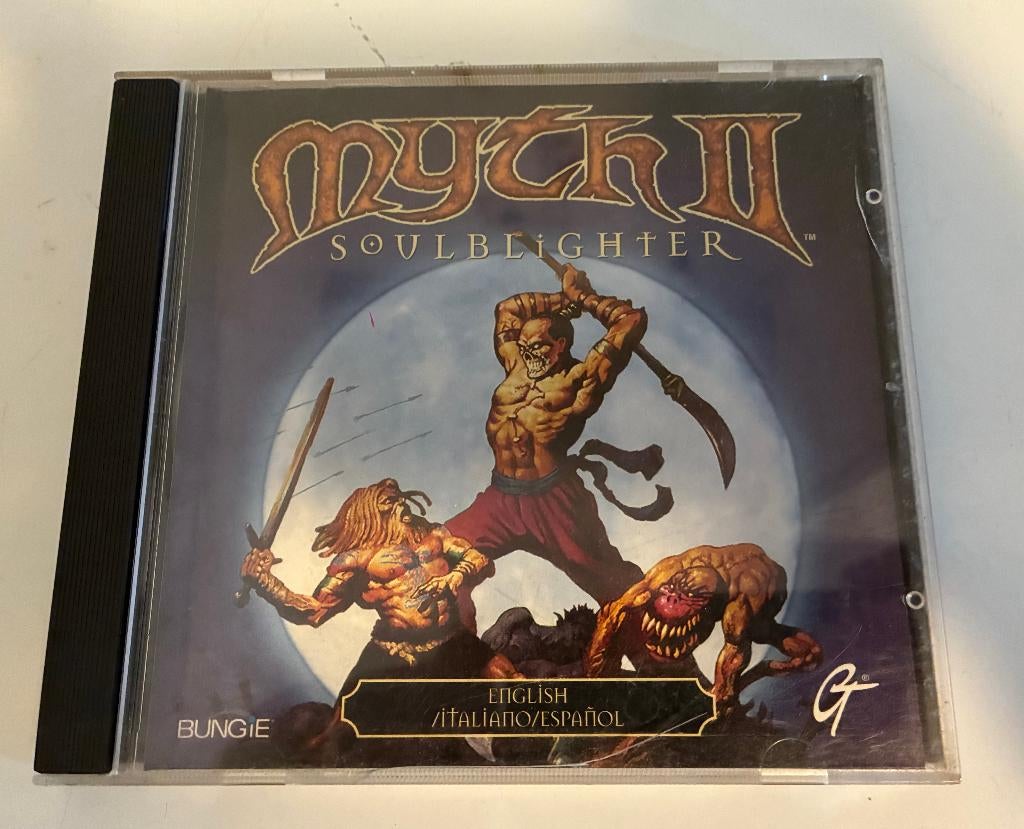 Myth 2 Soulblighter Windows Mac cd-rom, Gebruikt, 1 speler, Eén computer, Ophalen of Verzenden