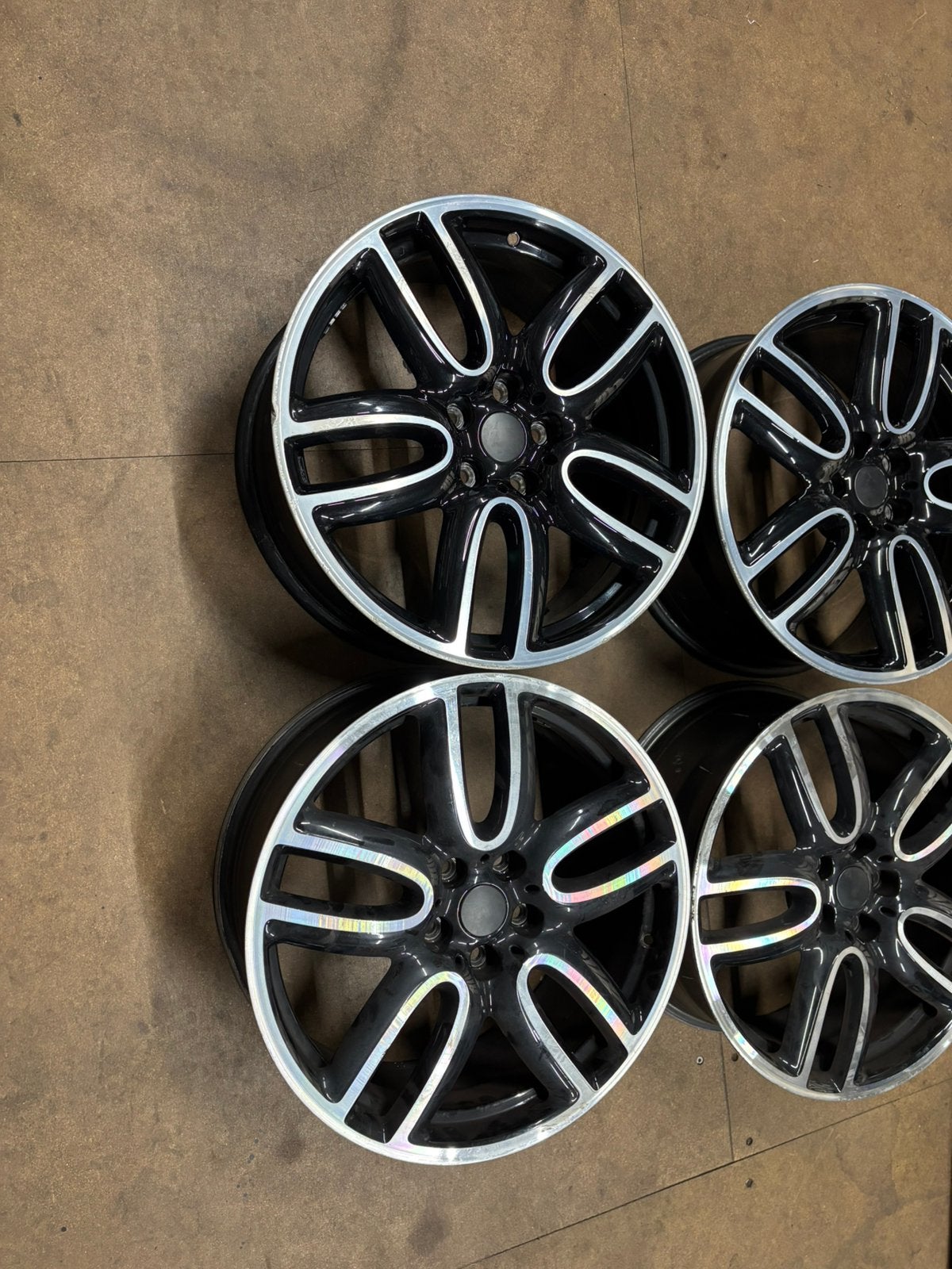 19  inch velgen  F54.  F55, Gebruikt, Velg(en), 235 mm, Zomerbanden
