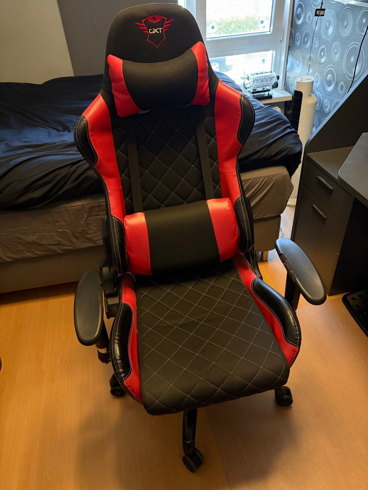 Gaming stoel Trust GXT 707 Resto - Zo goed als nieuw, Ophalen, Zwart, Zo goed als nieuw, Eén