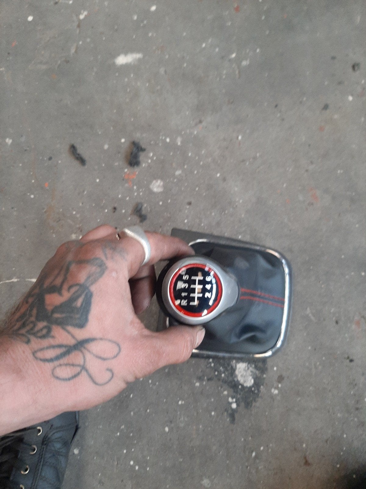 Pookknop VW Golf 5 GTI 6 versnellingen, Ophalen, Nieuw, Volkswagen