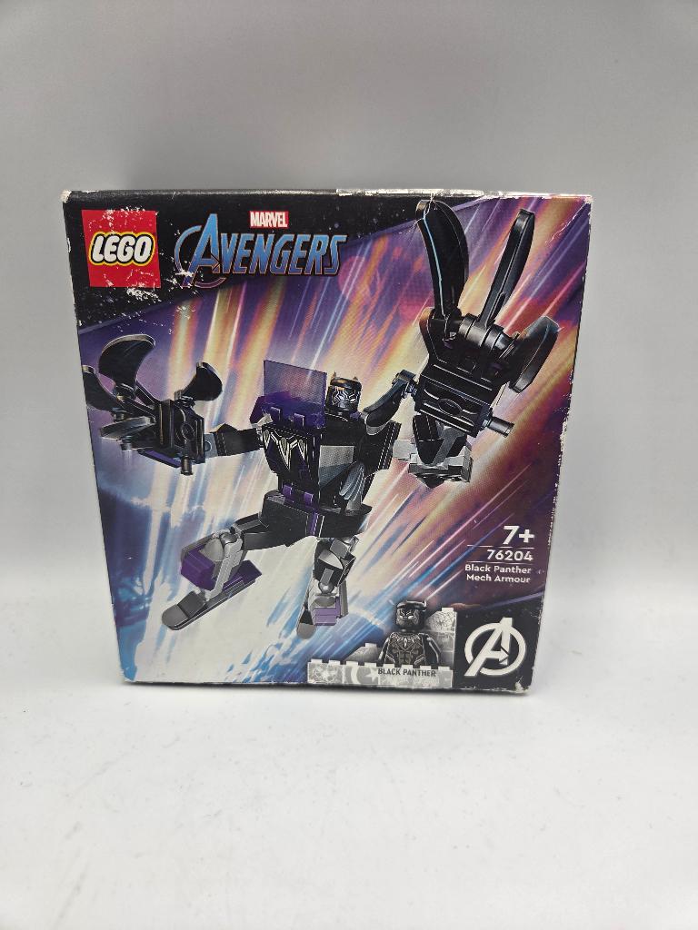 Lego Marvel 76204 Black Panther Mech Armor, Kinderen en Baby's, Speelgoed | Duplo en Lego, Marvel, Nieuw, Ophalen of Verzenden