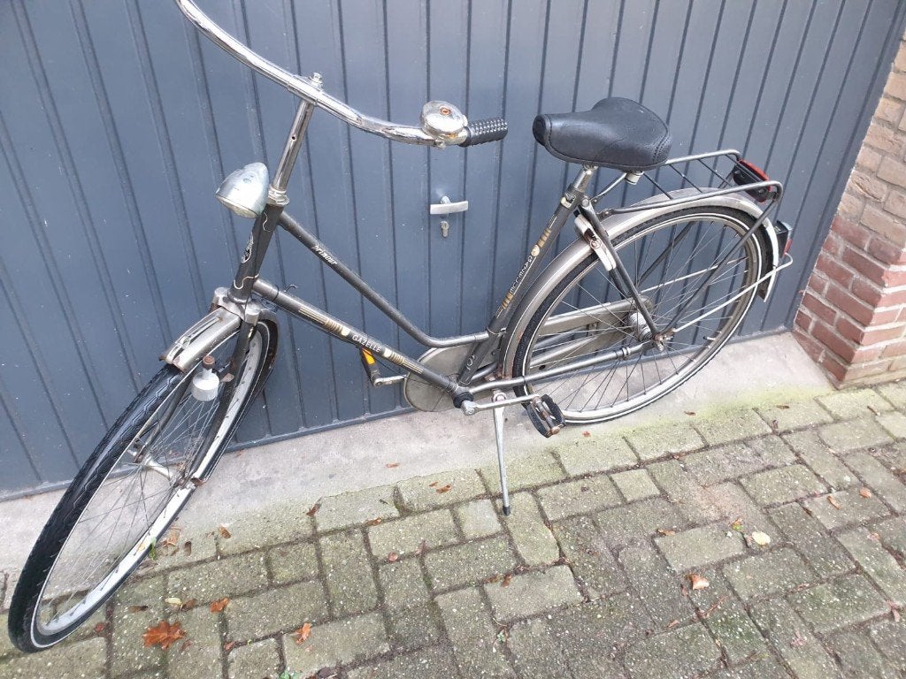 2 Dames fietsen, Terugtraprem, Gebruikt, 47 tot 50 cm, Ophalen