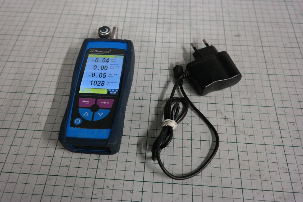 drukmeter s4601 s4610 st(adv)euroindex druk meter manometer, Gebruikt, Ophalen of Verzenden, E, E