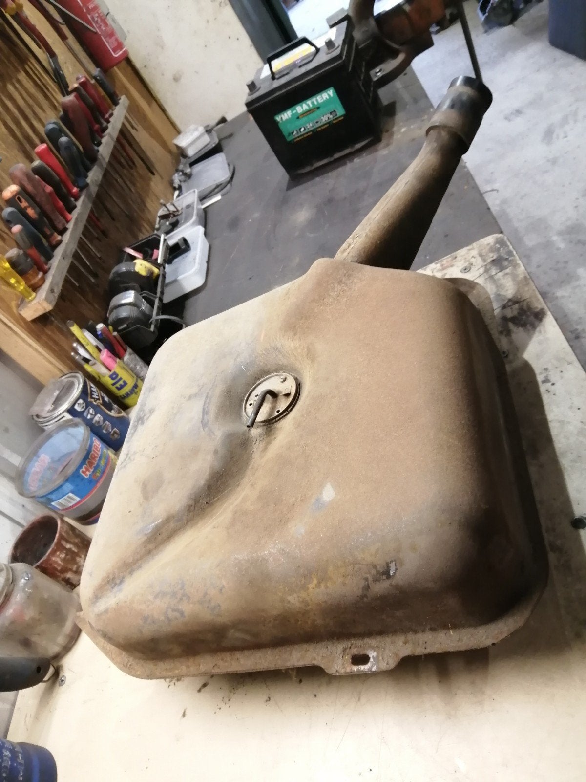 Citroen 2cv Dyane benzinetank brandstof tank, Ophalen of Verzenden