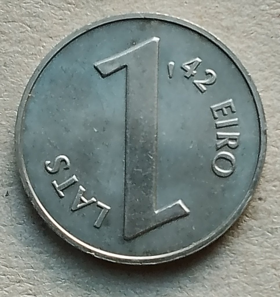 Letland, 1 lats 2013  km 145, Ophalen of Verzenden, Overige landen, Losse munt