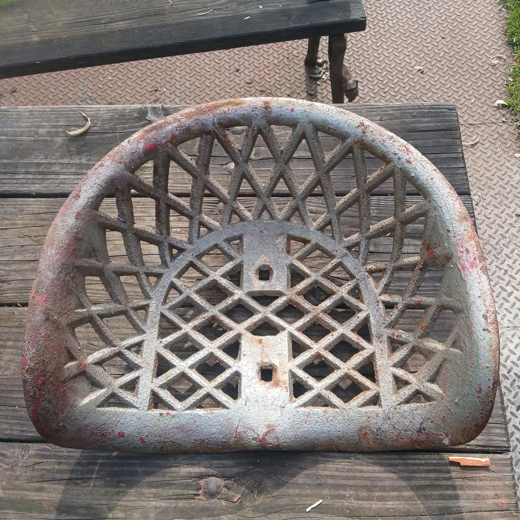 Gietijzeren panzitting, Ophalen of Verzenden