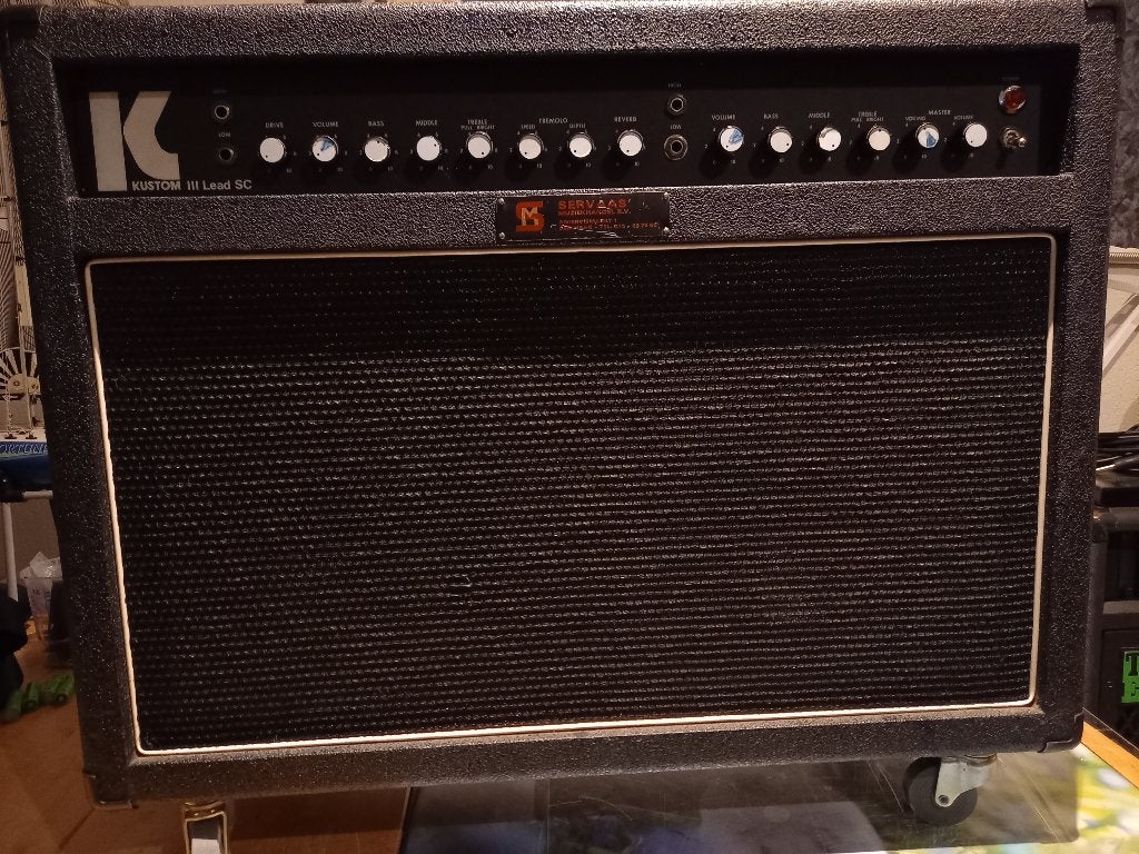 2 GOEDE KUSTOM VERSTERKERS., Ophalen, Gebruikt, Solid body, Overige merken