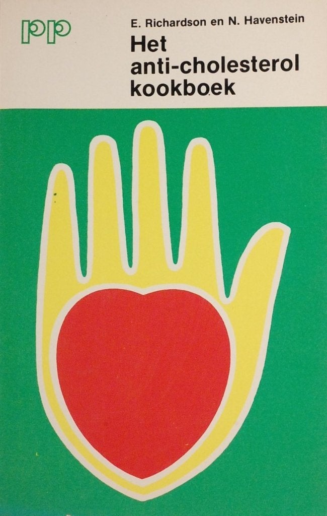 Vintage anti-cholesterol kookboek jaren 70 (1977), E. Richardson en N. Havenstein, Verzenden, Europa, Gezond koken