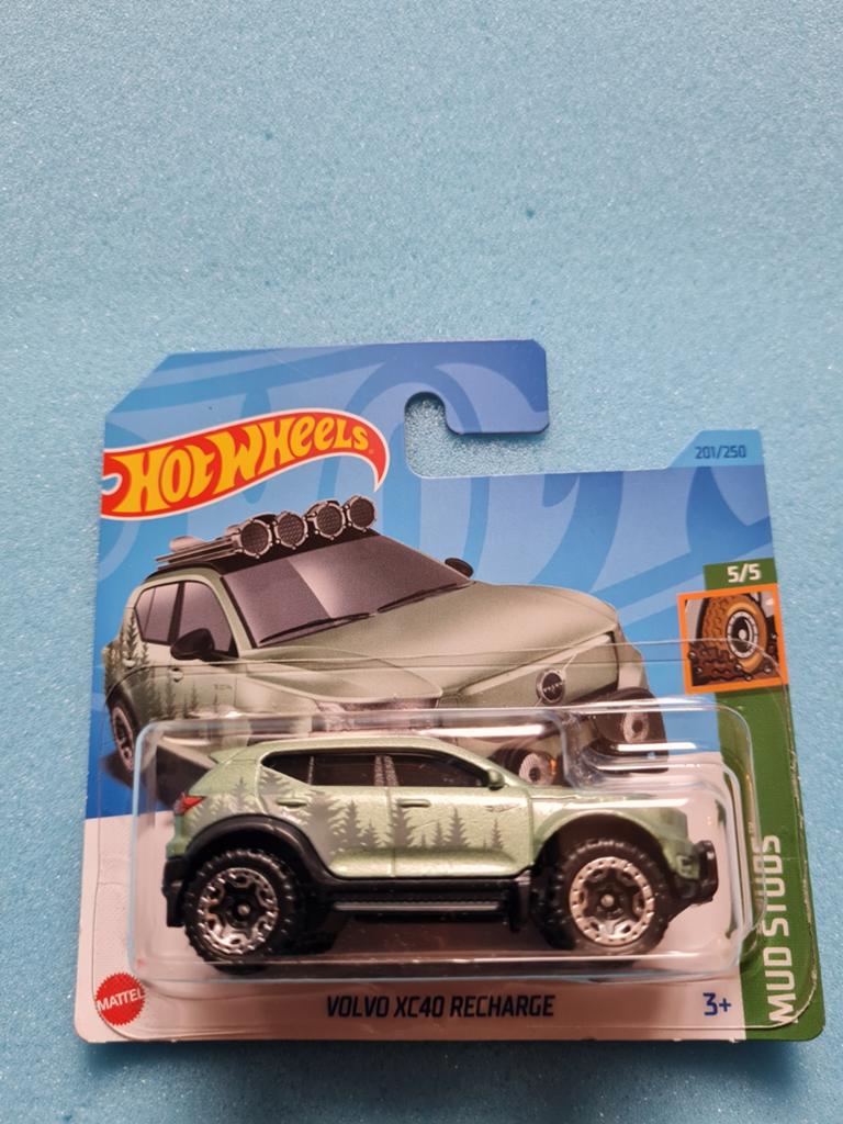 Volvo XC40 Recharge groen metallic 1:64 (Hotwheels), Ophalen of Verzenden, Nieuw, Auto