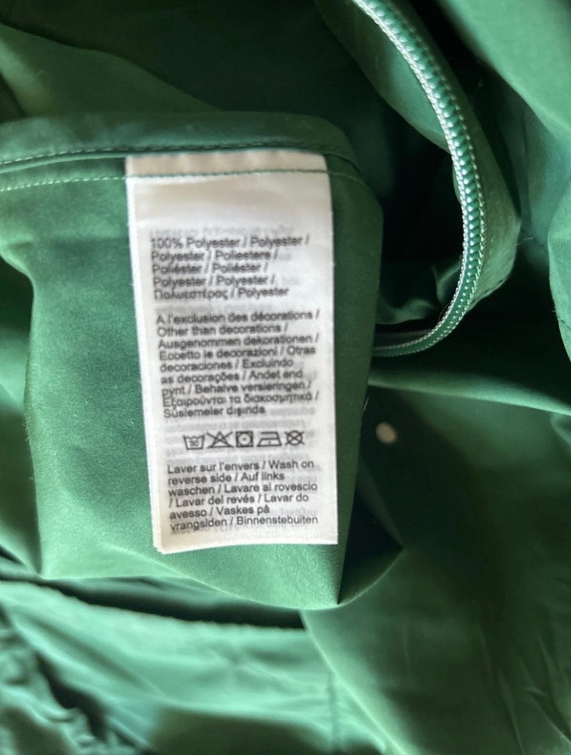 Lacoste jas groen zo goed als nieuw, Verzenden, Zo goed als nieuw, Maat 48/50 (M), Groen
