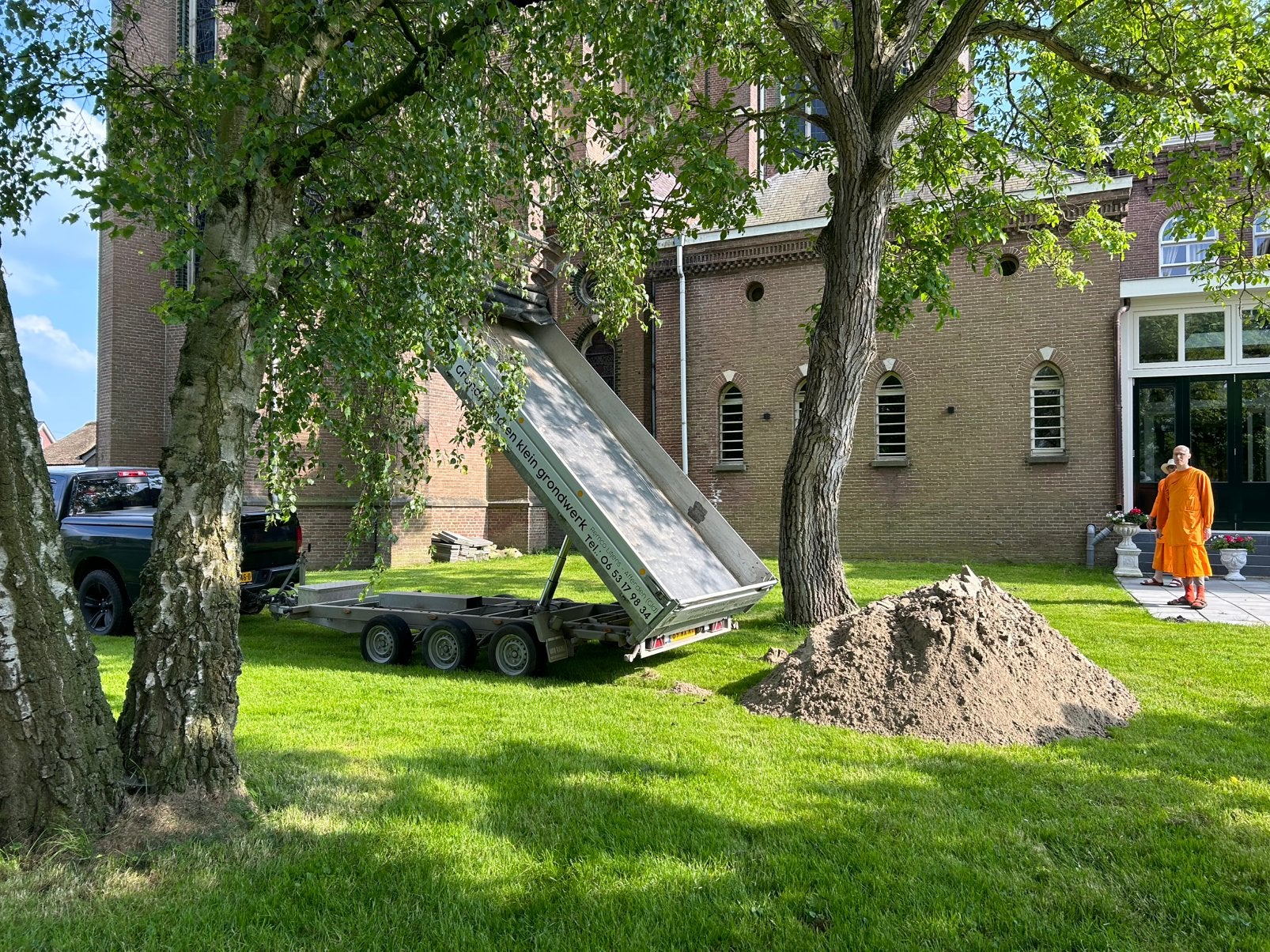 Vulzand,straatzand,teelaarde,tuin aarde,gebroken puin, Tuin en Terras, Zand, Ophalen of Verzenden, Nieuw