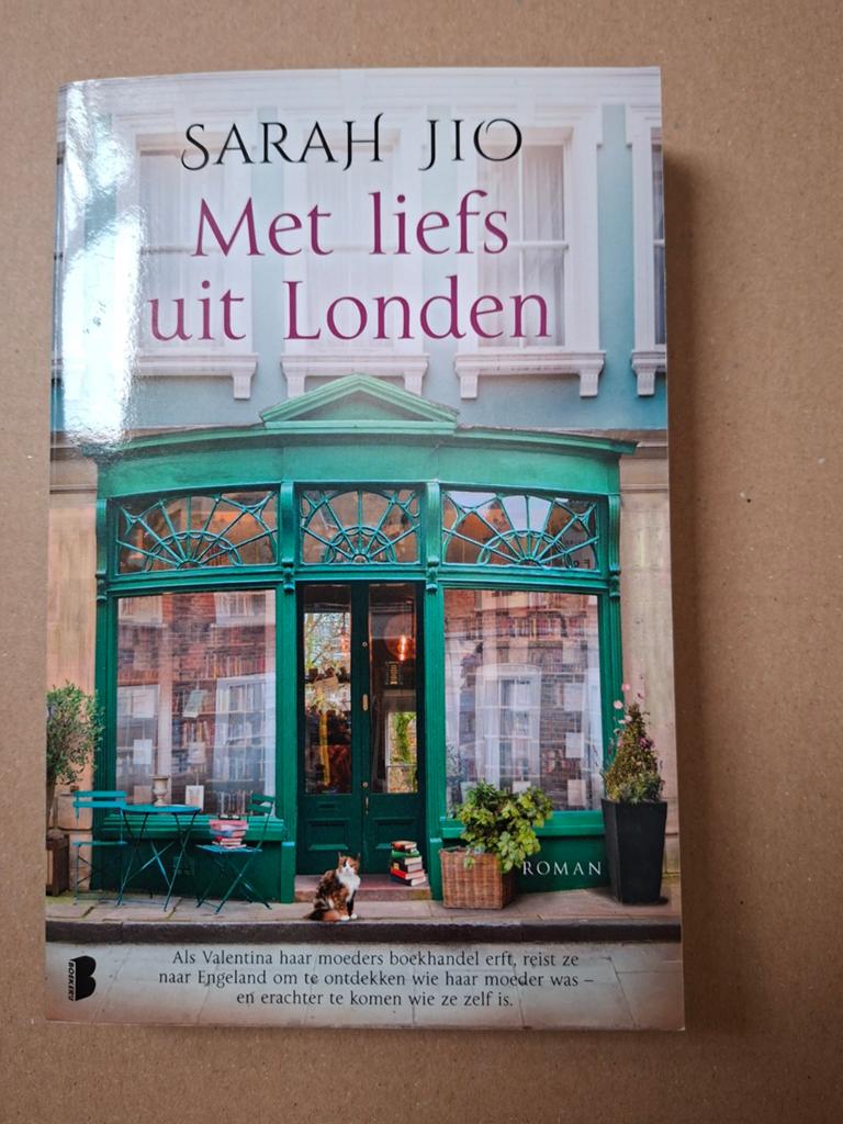 Met liefs uit Londen, Sarah Jio., Ophalen of Verzenden, Zo goed als nieuw