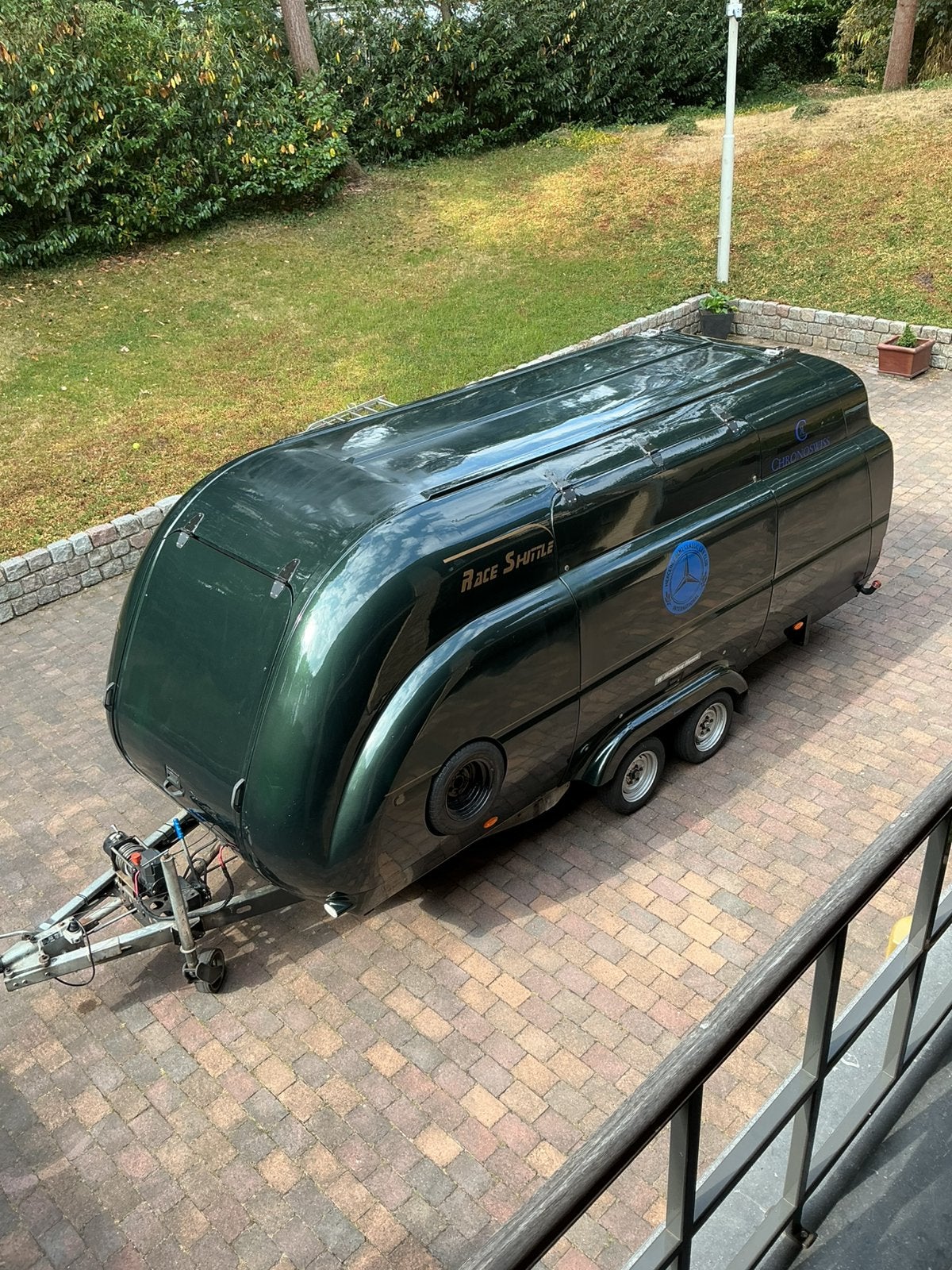 Gebruikte gesloten aanhangwagen Brian James., Auto diversen, Aanhangers en Bagagewagens, Ophalen, Gebruikt