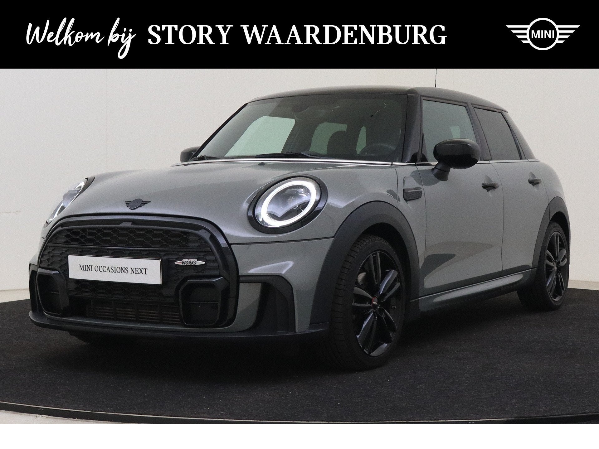 MINI Hatchback Cooper John Cooper Works / JCW Sportstoel / A, Auto's, 136 pk, Met garantie (alle), Leder en Stof, Origineel Nederlands