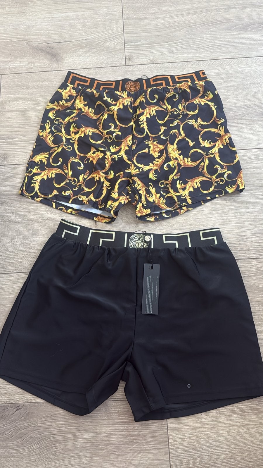 Versace Zwemshorts - Zwembroek, Ophalen of Verzenden, Overige maten, Zwart, Zwemshort