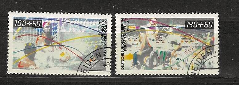 Berlin 864-865, Ophalen of Verzenden, BRD, Gestempeld