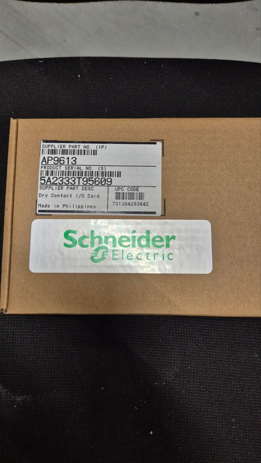 Schneider Electric AP9613 Dry Contact I/O Card - Nieuw, Ophalen of Verzenden, Nieuw