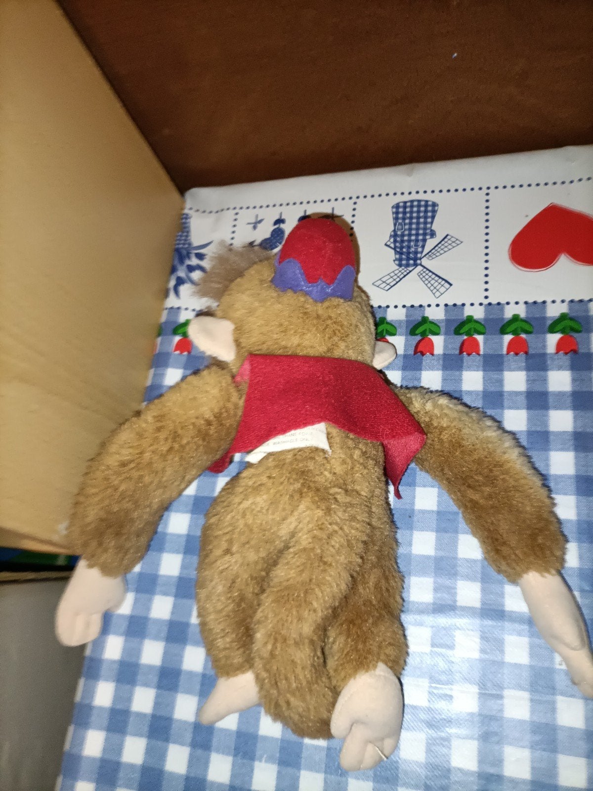 Abu de aap knuffel Alladin 26 cm groot *, Kinderen en Baby's, Speelgoed | Knuffels en Pluche, Ophalen of Verzenden, Gebruikt, Overige typen