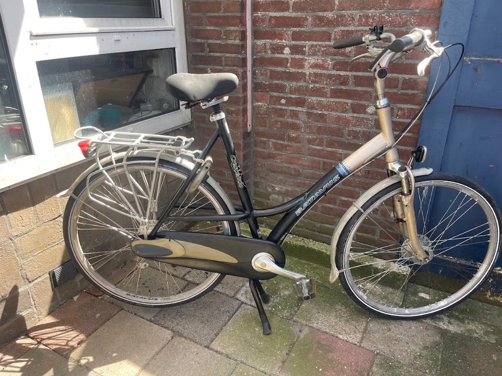 28" Batavus Crescendo, 61 cm, 7 versn. licht en slot!, Ophalen, Terugtraprem, Gebruikt, 56 cm of meer