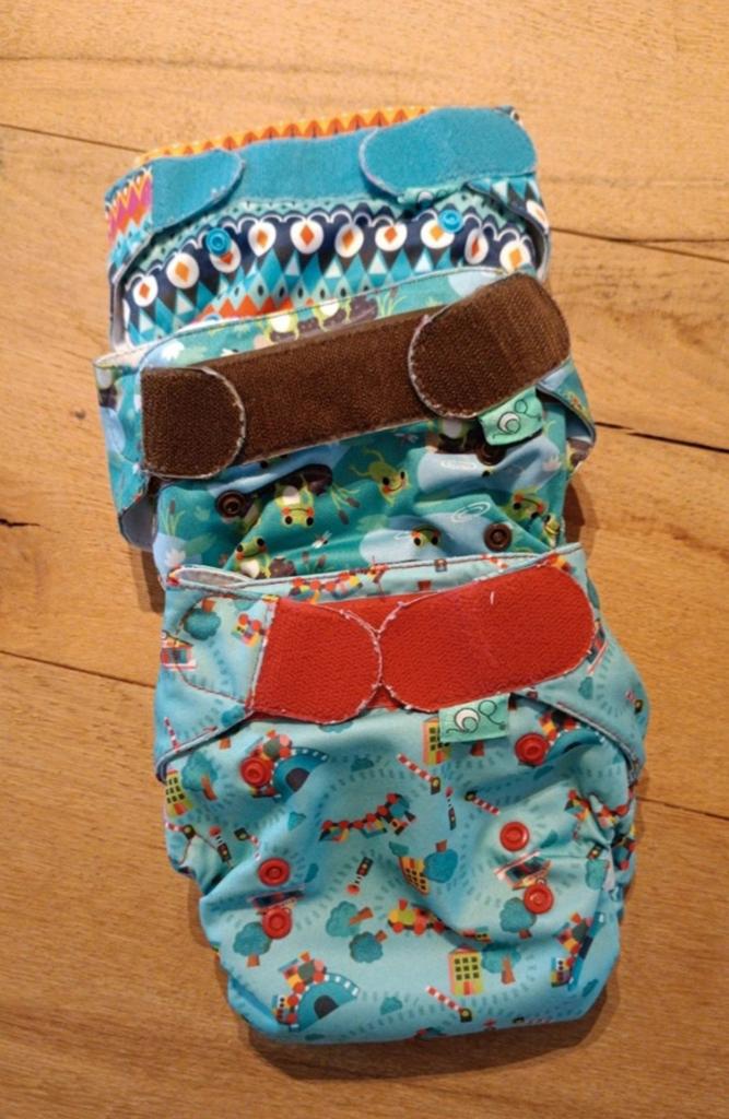 Wasbare luiers Totsbots all-in-one pocketluier (3 stuks), Kinderen en Baby's, Babykleding | Overige, Ophalen of Verzenden, Jongetje of Meisje